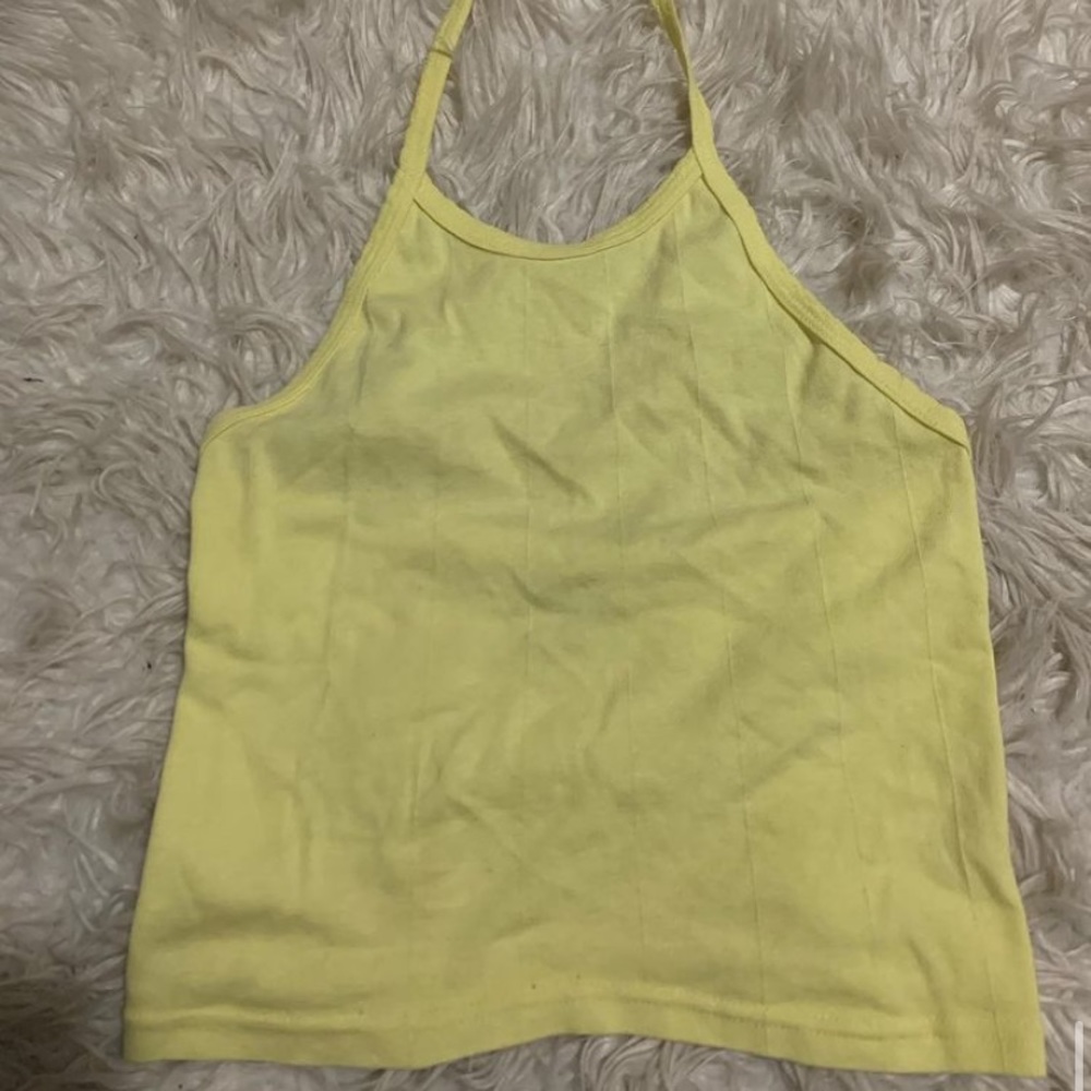 yellow urban halter